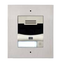 2N IP Solo flush mount with camera silver