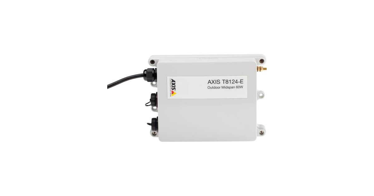 AXIS T8124E High PoE 60W Other Products NetcamCenter