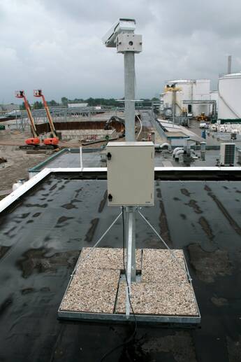 Cameramast Met Umts Verbinding