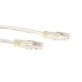 ACT Ivoor 0,5 meter UTP CAT5E patchkabel met RJ45 connectoren