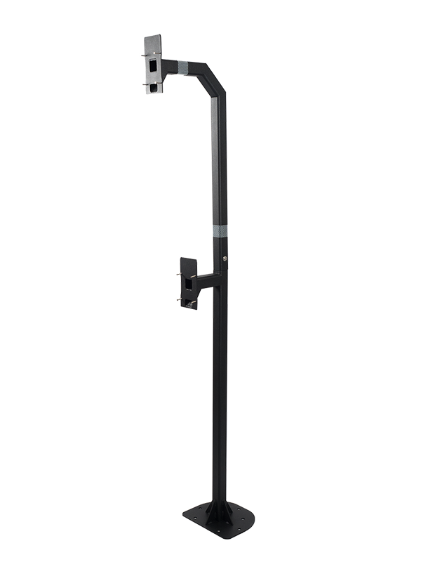 2N IP Force double gooseneck stand floor bracket