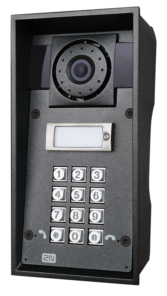 2N IP Force HD camera 1 button met keypad