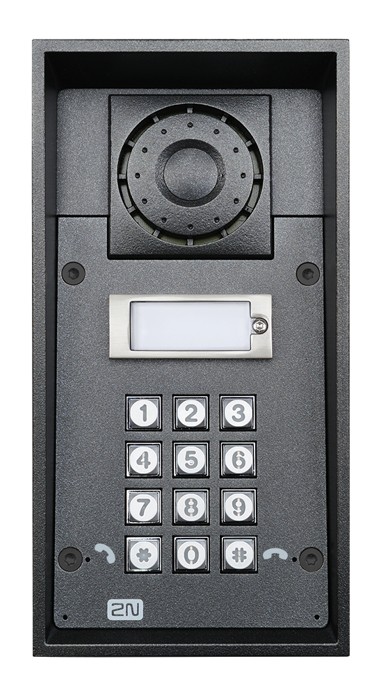 2N IP Force 1 button with keypad