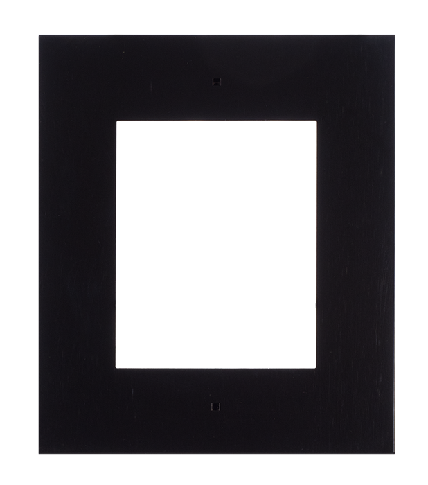 2N IP Verso flush frame 1 module black
