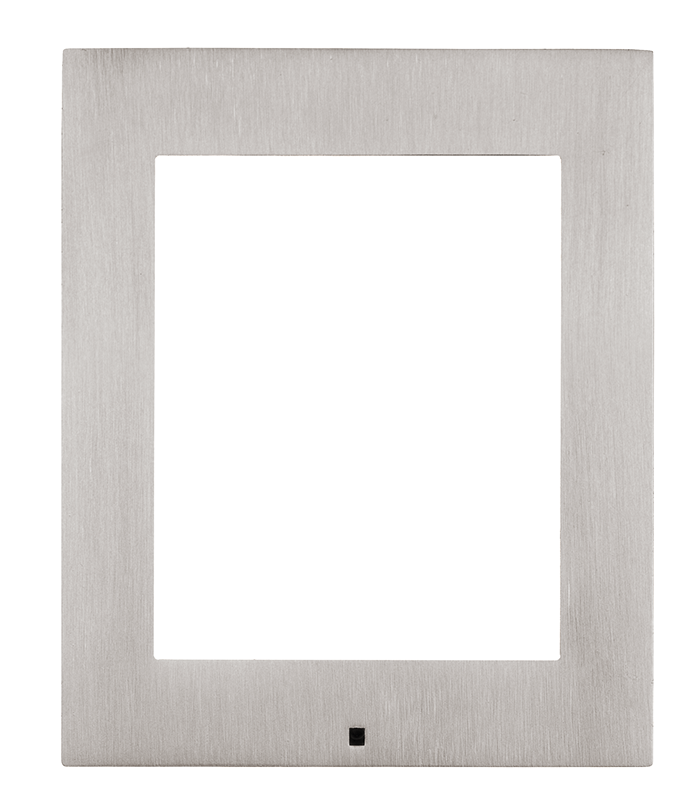 2N IP Verso surface frame 1 module silver
