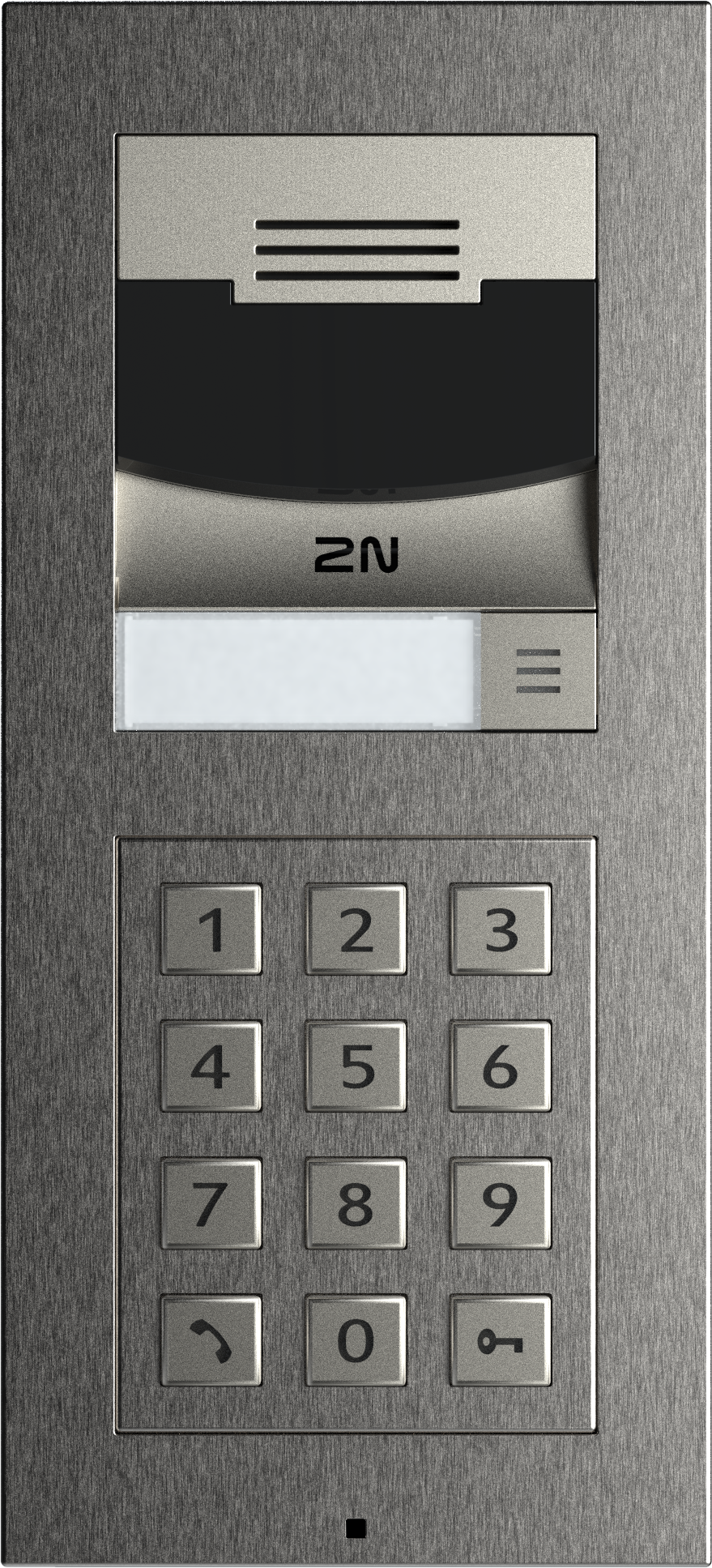 2N IP Verso 2.0 with camera silver