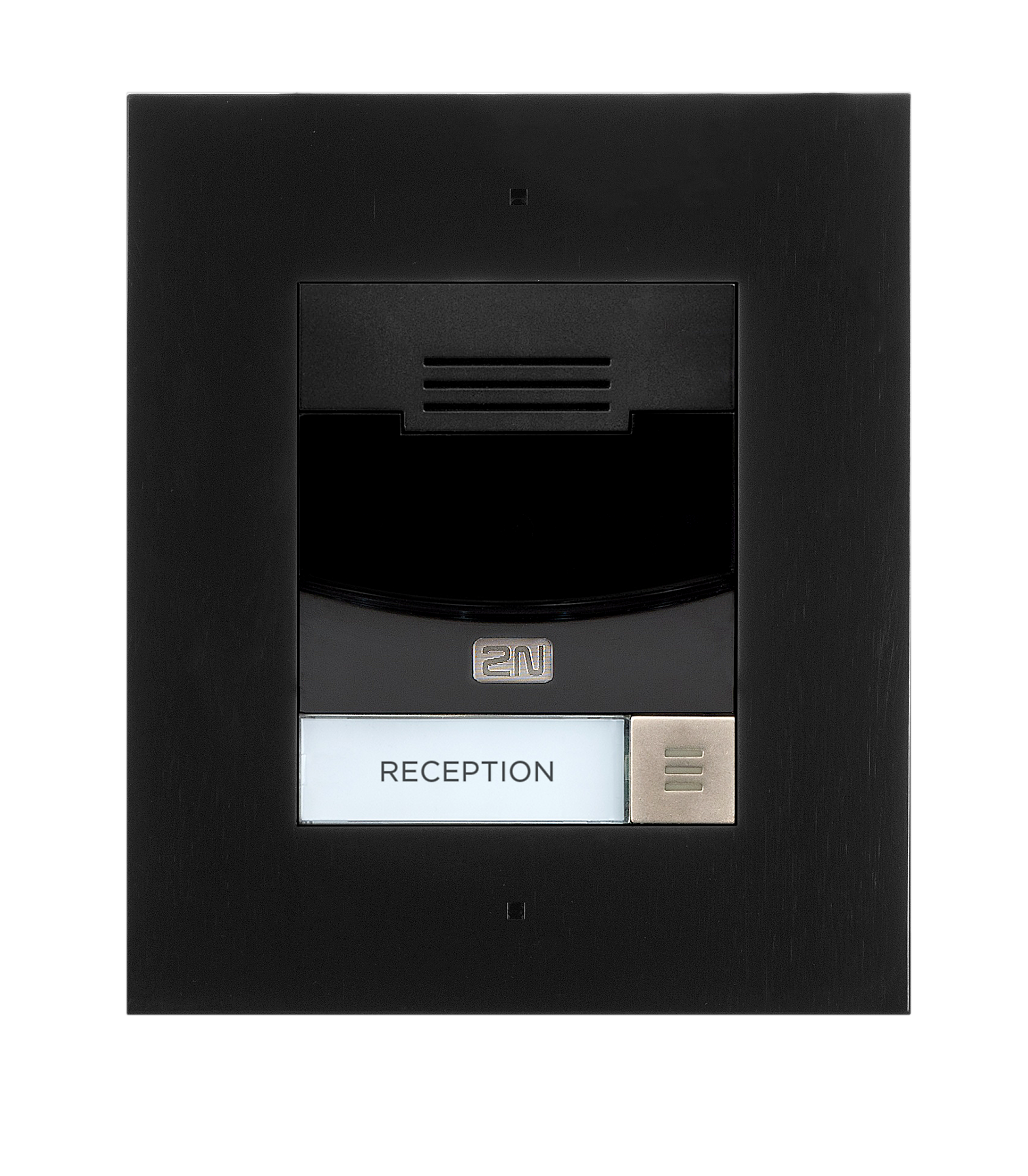 2N Ip Solo flush-mount without camera black