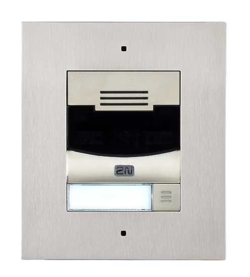 2N Ip Solo flush-mount without camera silver