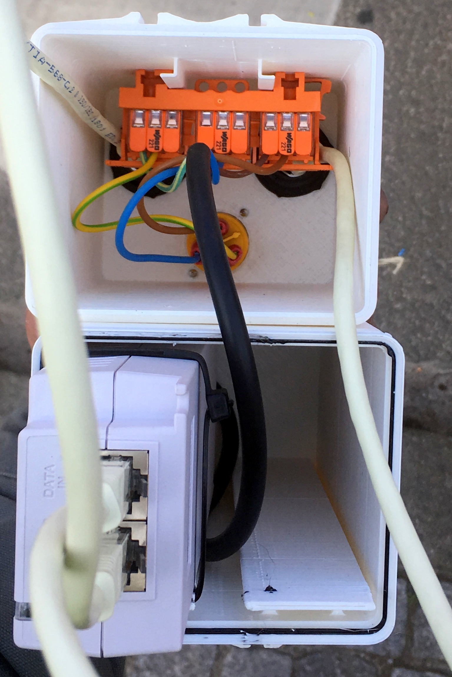 NetcamCenter Installationbox dual PoE
