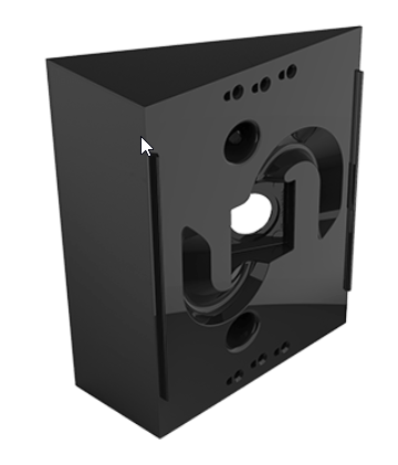 2N IP Solo wedge backplate