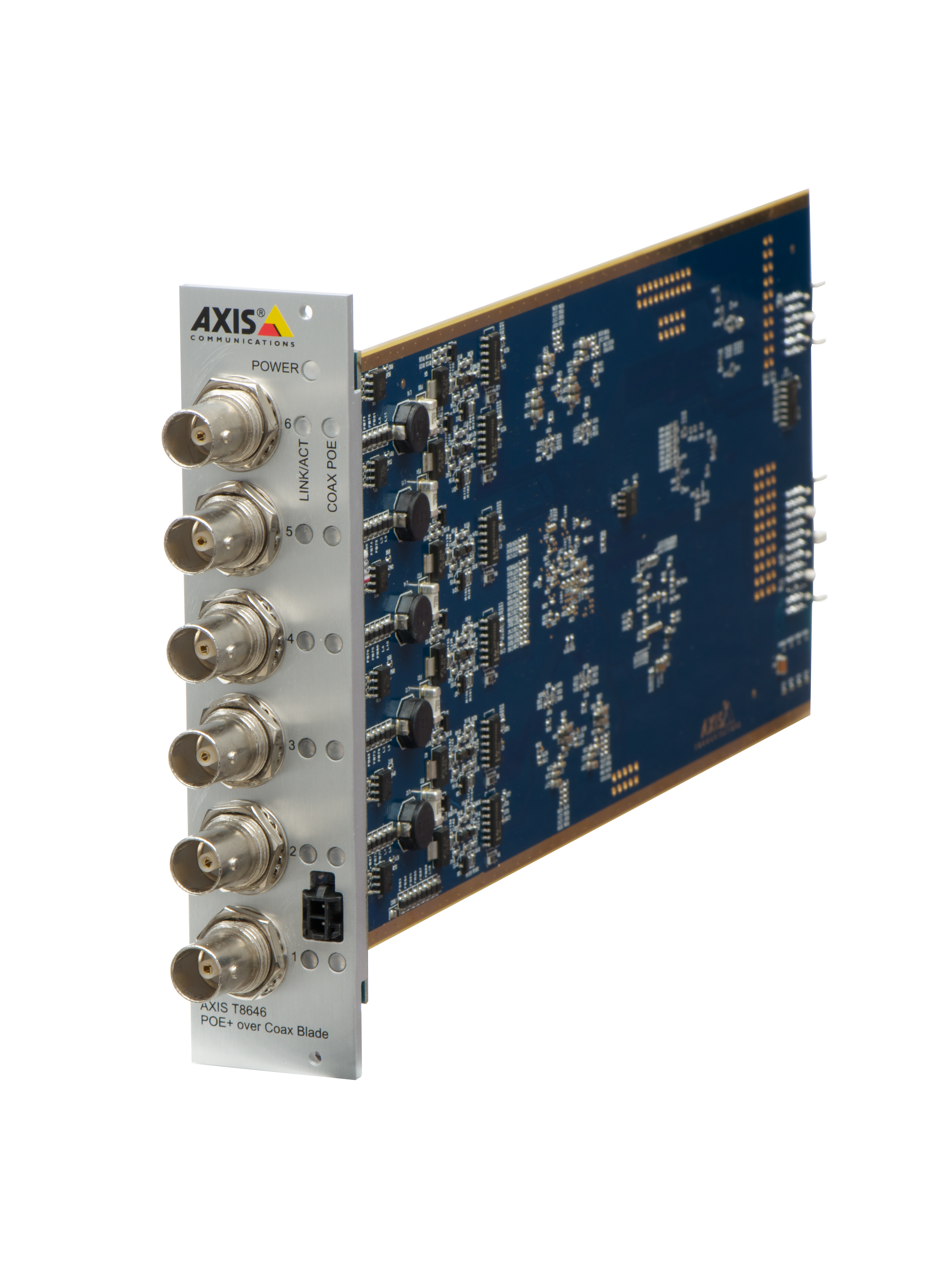 AXIS T8646 PoE+ Over Coax Blade